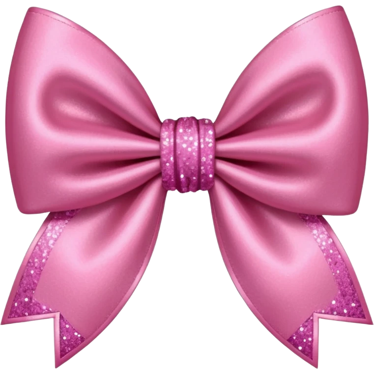 bow glitter pink emoji