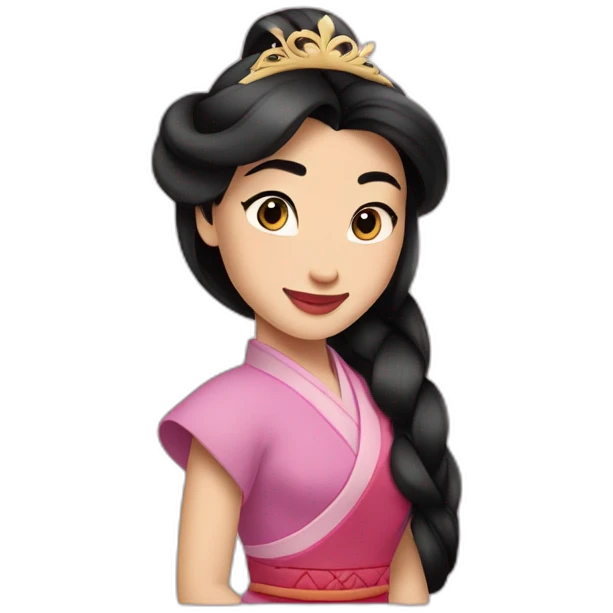 Princess Disney mulan emoji