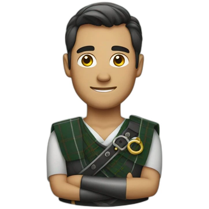 man in kilt emoji