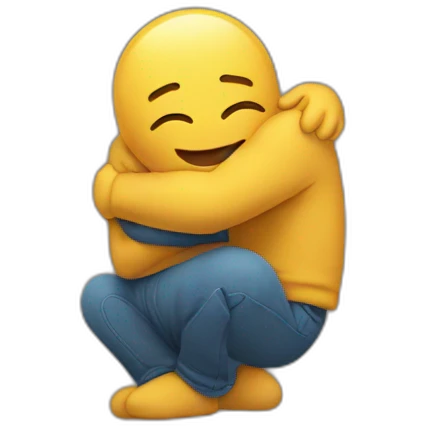 Huging emoji