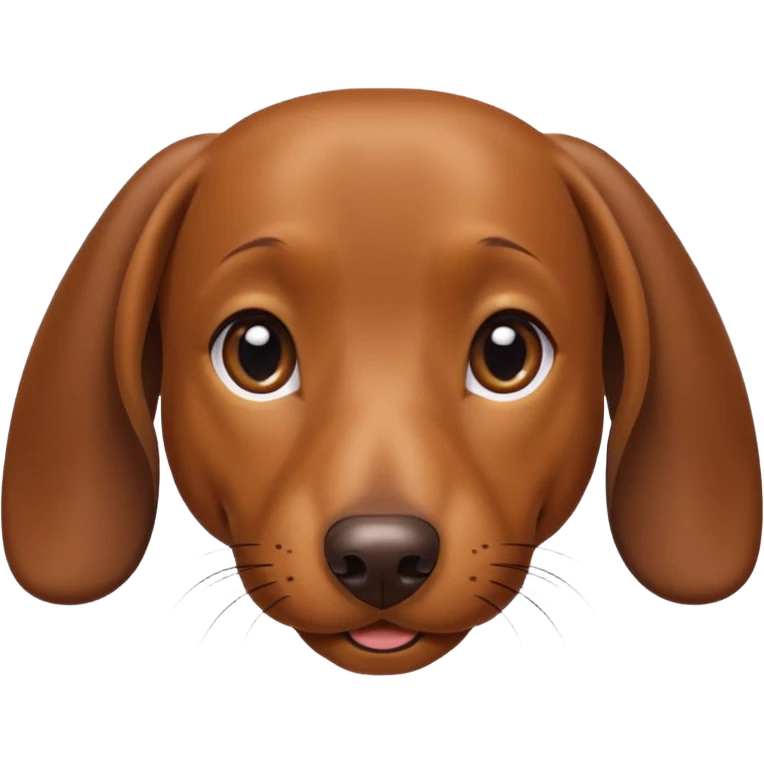 Perro salchicha emoji