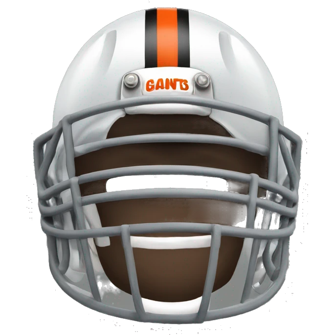Giants football helmet emoji