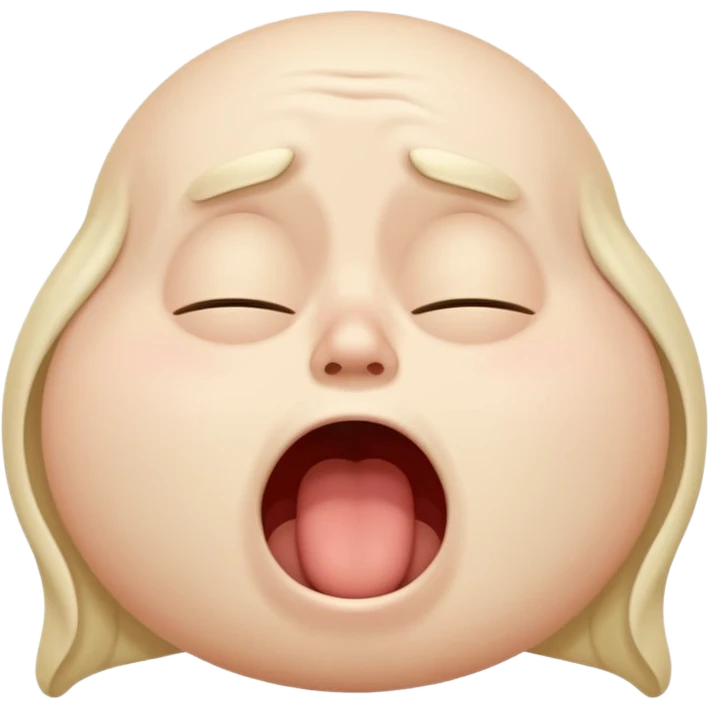 Sleepy Character zzz emoji