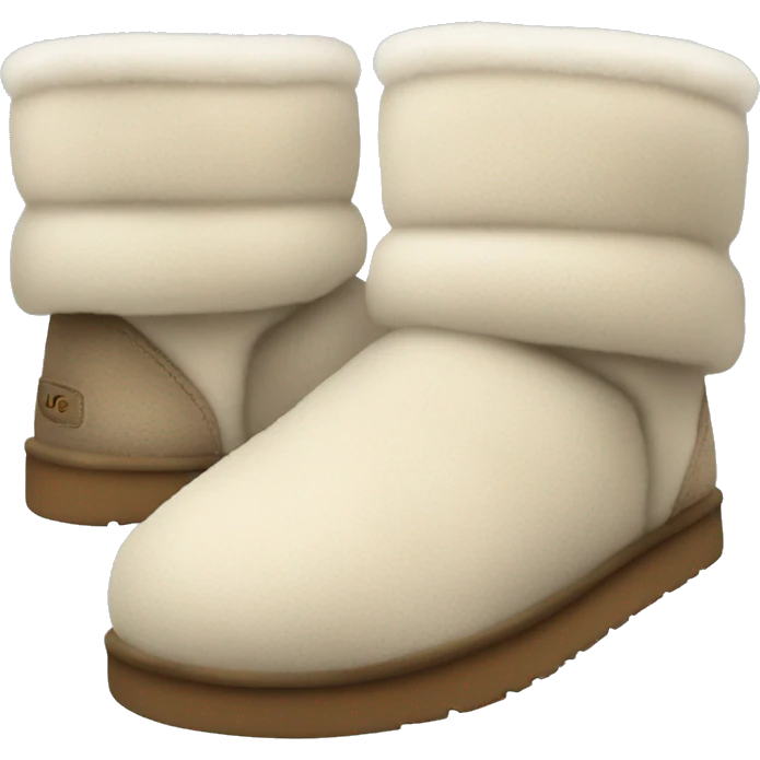 UGG slippers  emoji