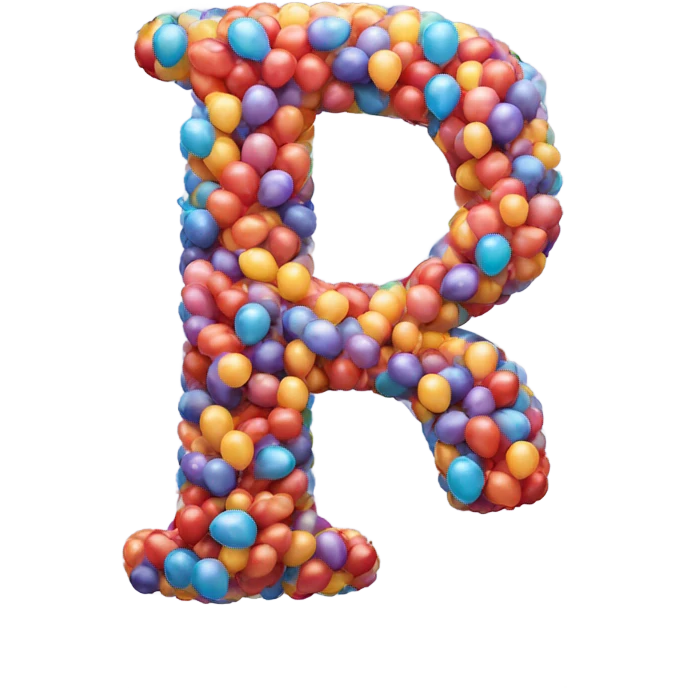 balloons letter  emoji