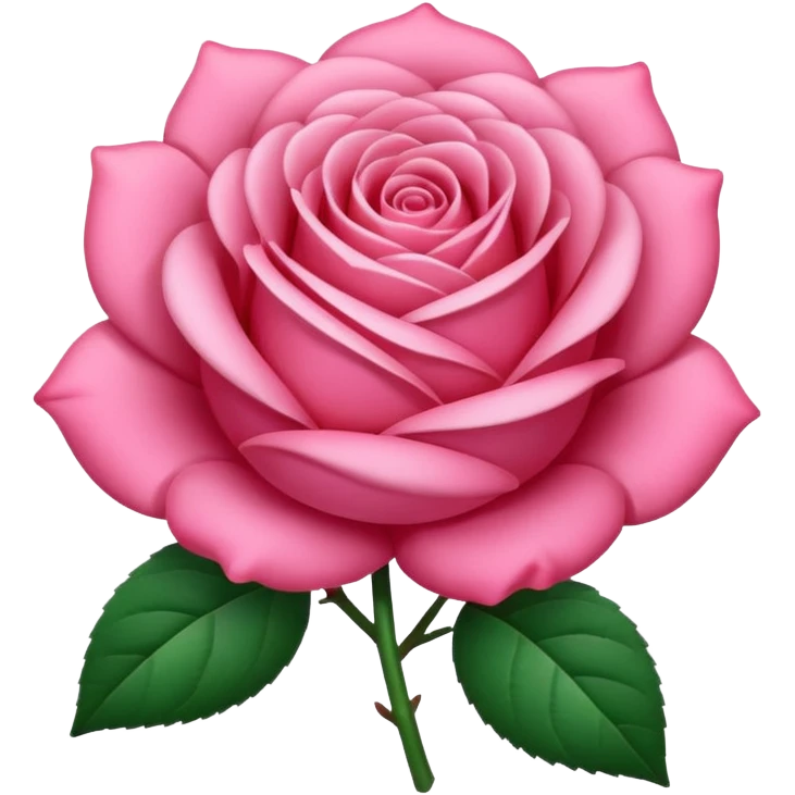 Rosa rosada emoji