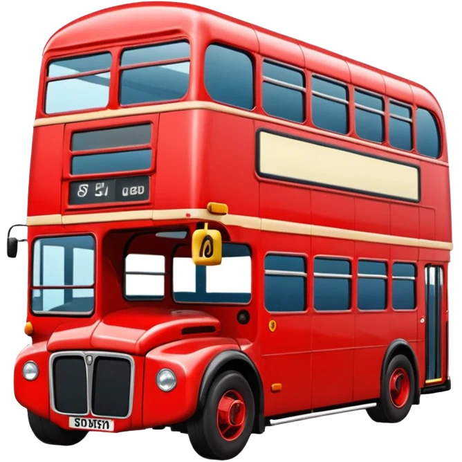 London Bus emoji