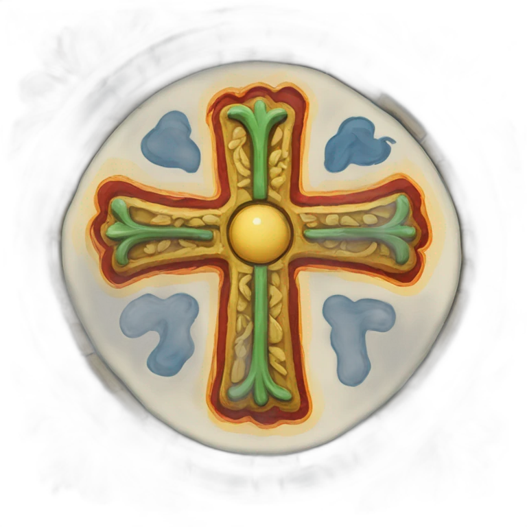 Occitan cross emoji