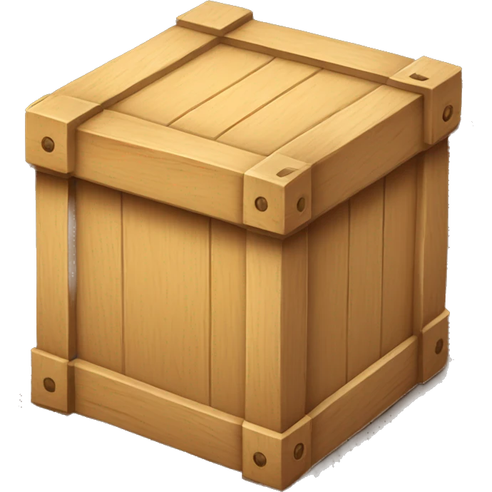 wooden box emoji