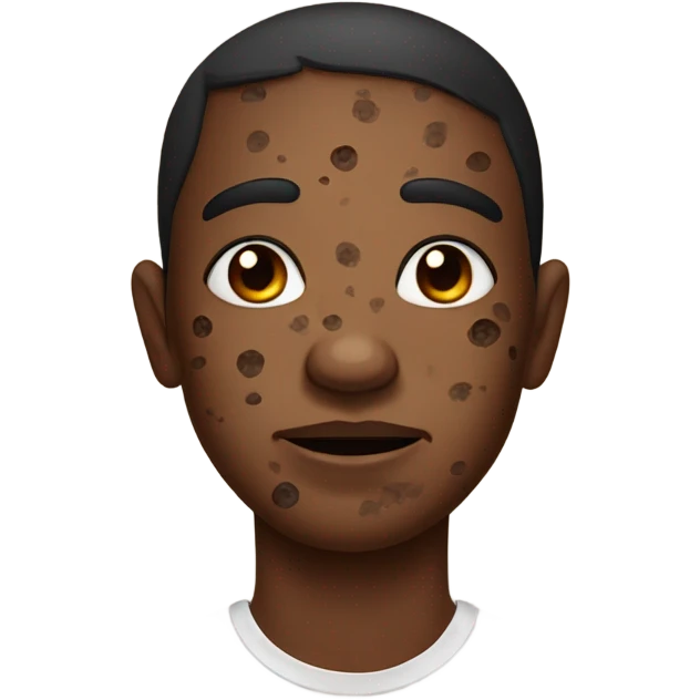 Hyperpigmentation meme emoji