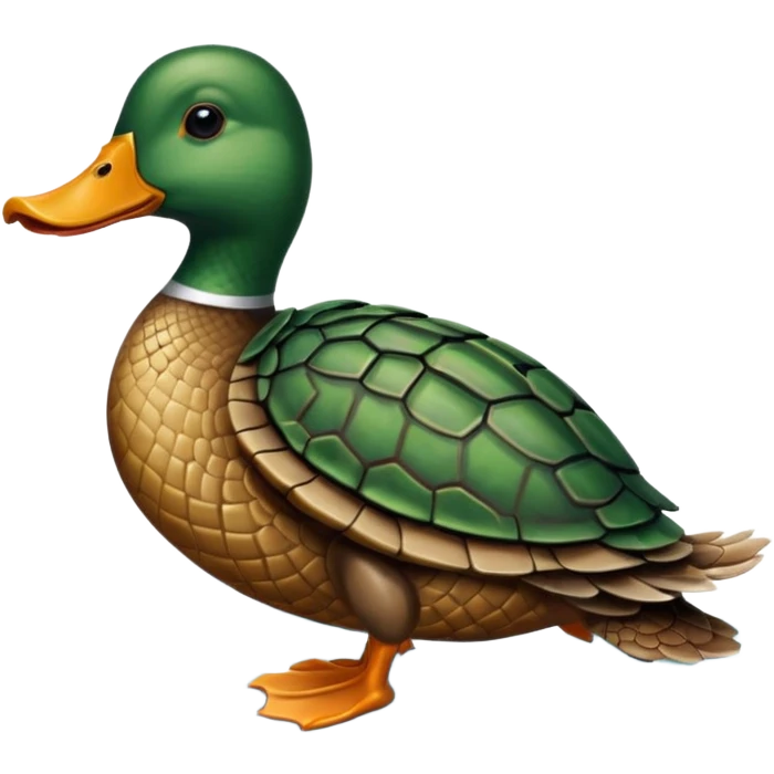 Duck turtle  emoji