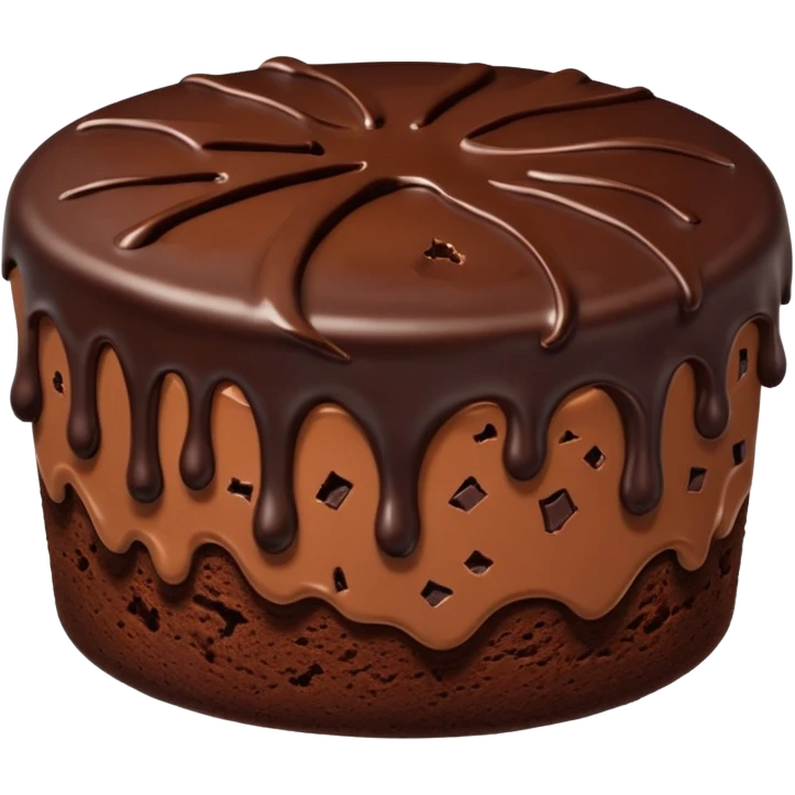 melted destroyed cake emoji