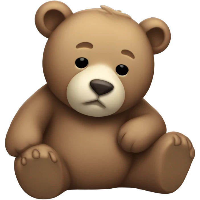Sleepytime bear emoji