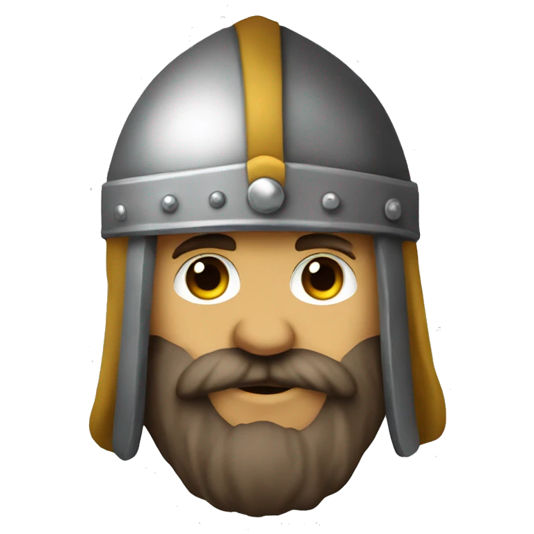 Casco de vikingo emoji
