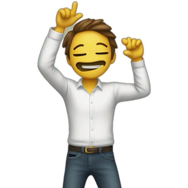 Emoji dab emoji