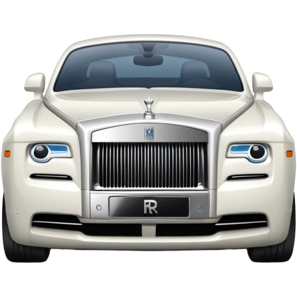 white Rolls-Royce car emoji