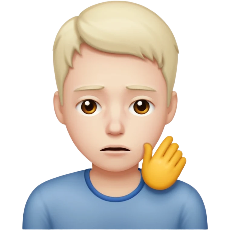 Exhausted  emoji
