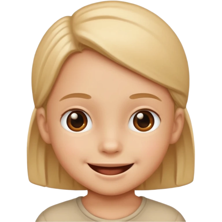 black image of a child emoji