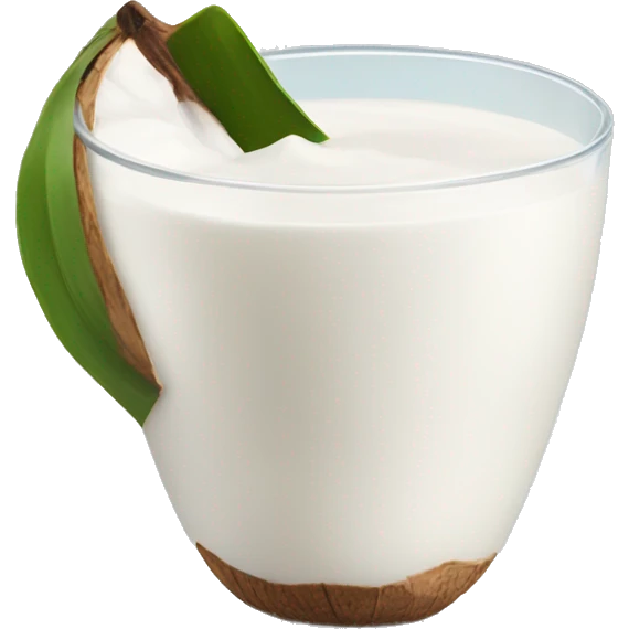 Coconut milk emoji