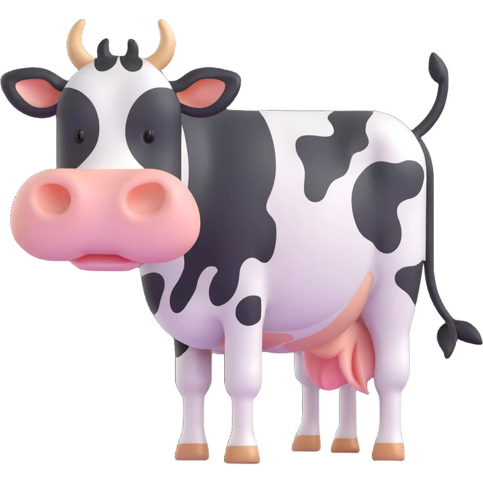 Cow emoji