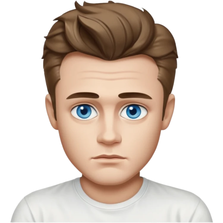 James Dean with blue eyes emoji