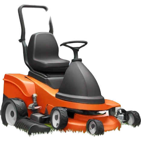 Rainbow Lawn mower emoji