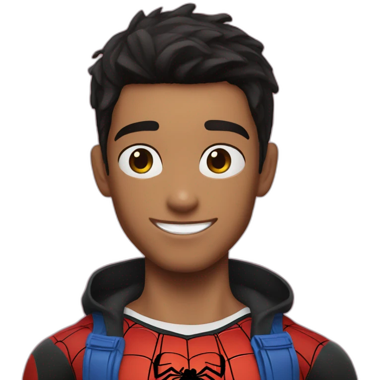 spider man mils morales emoji