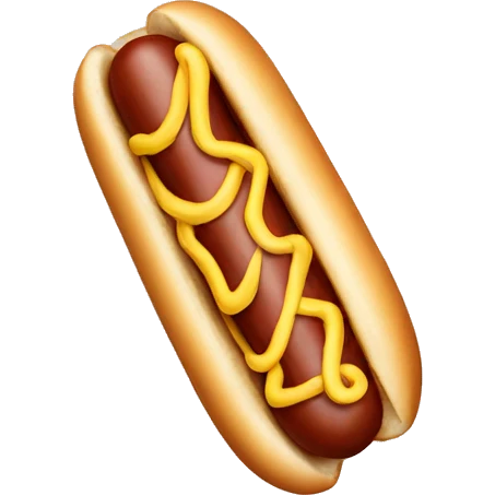 Hotdog that spells Joe emoji