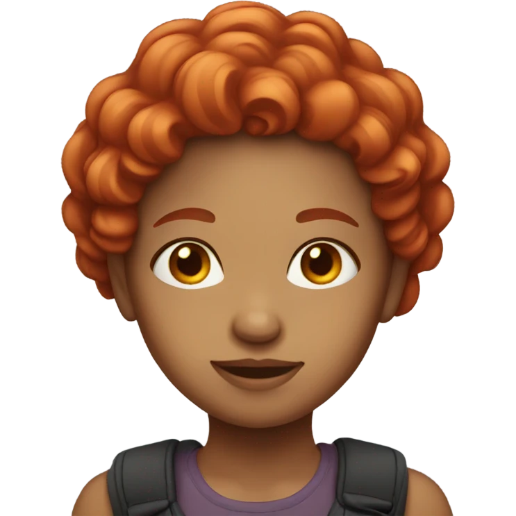 girl who’s has red hair  emoji