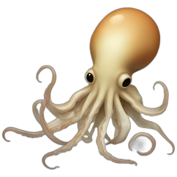 Dead squid emoji