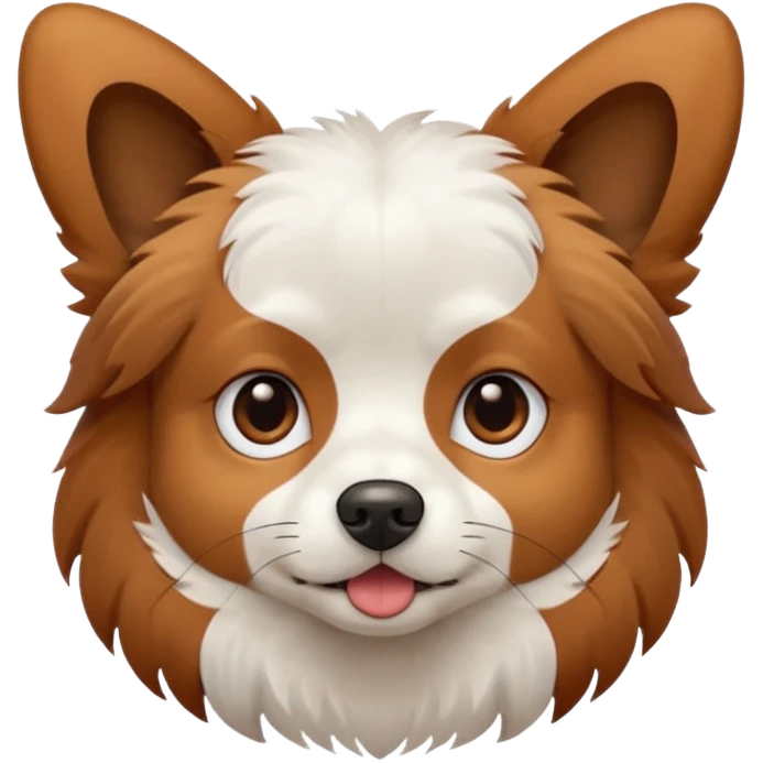Papillion dog emoji