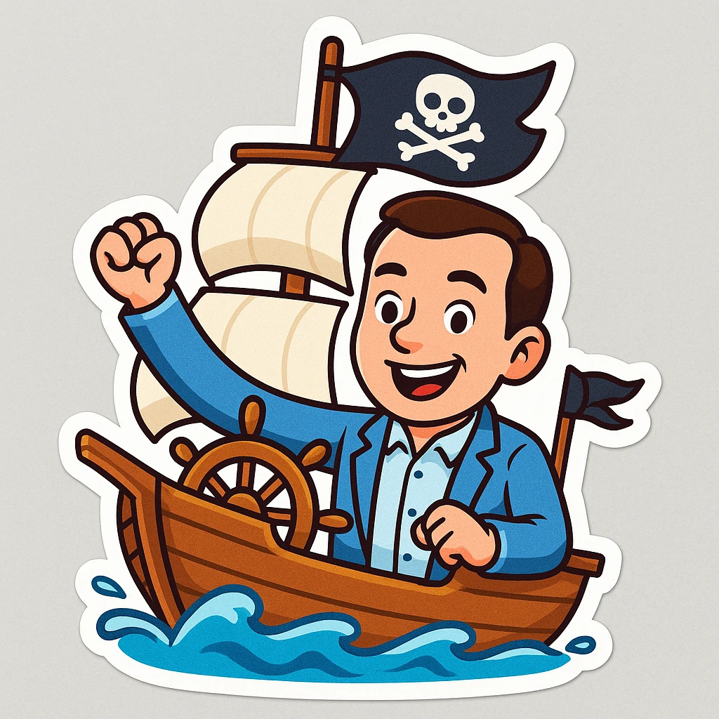 pirate ship emoji