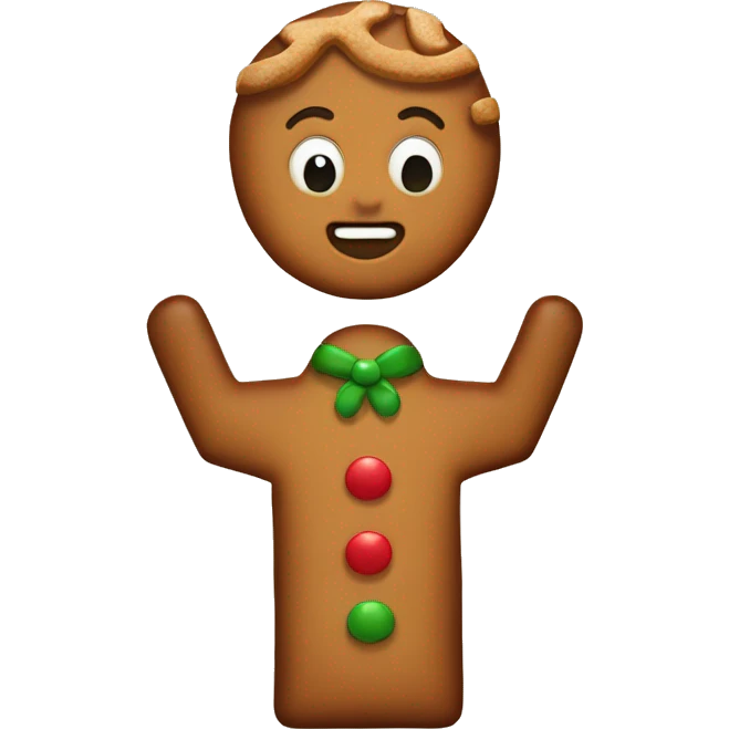 Gingerbread Bread  emoji