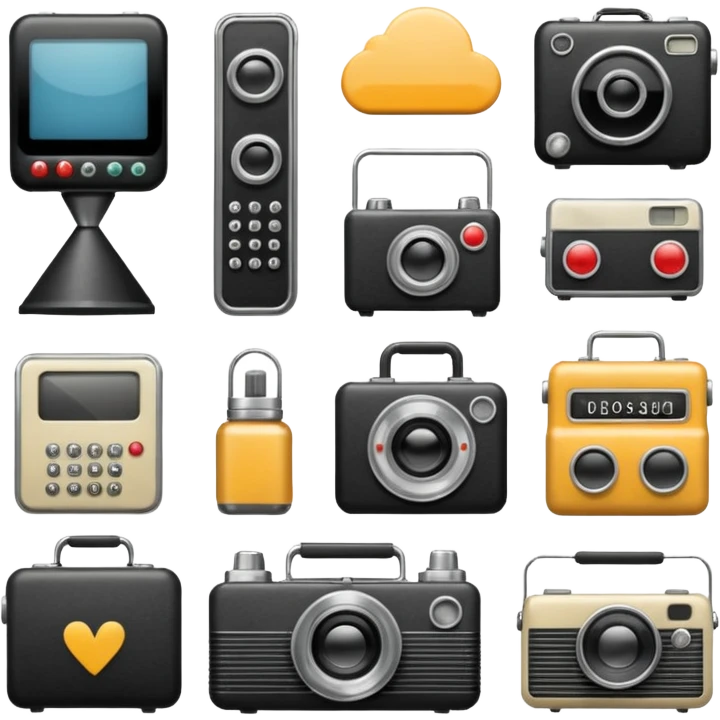 Analog items emoji