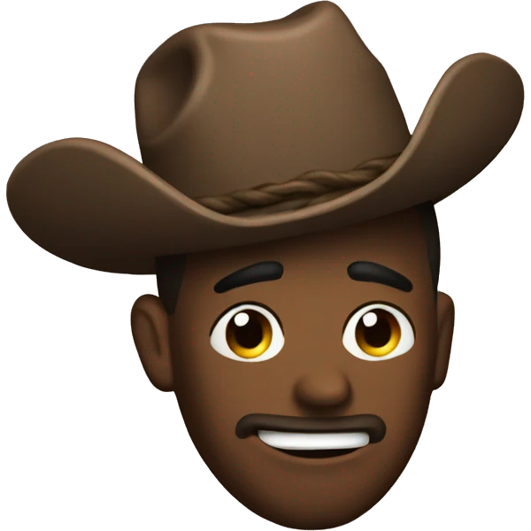 Cowboy poop emoji