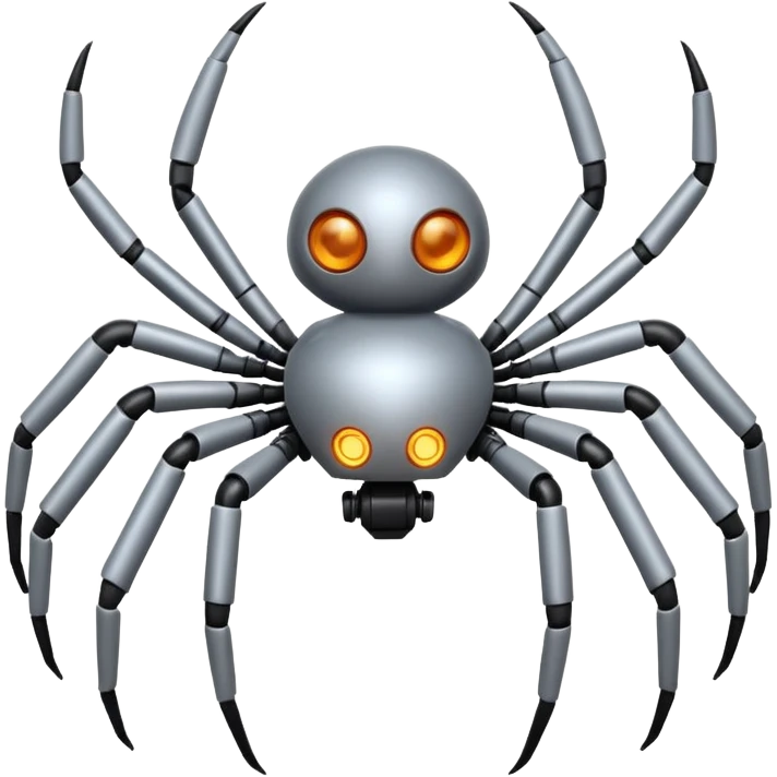 Robotic Spider emoji