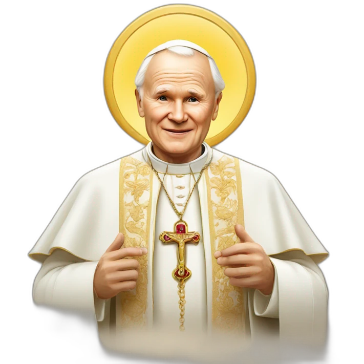 Saint John Paul II emoji