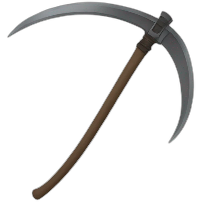 a scythe emoji