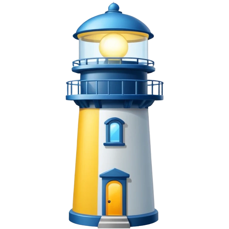 Podrias generarme un emoji de un faro emoji
