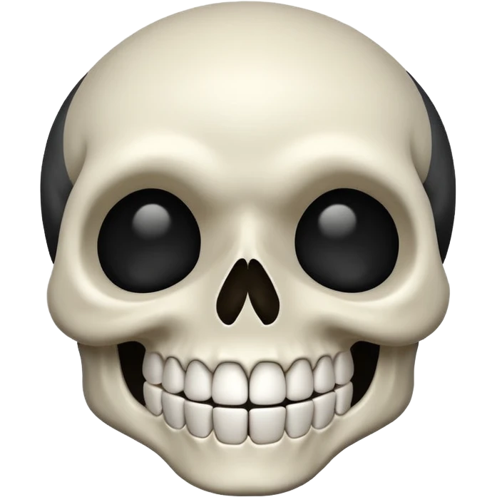 Skull face emoji emoji