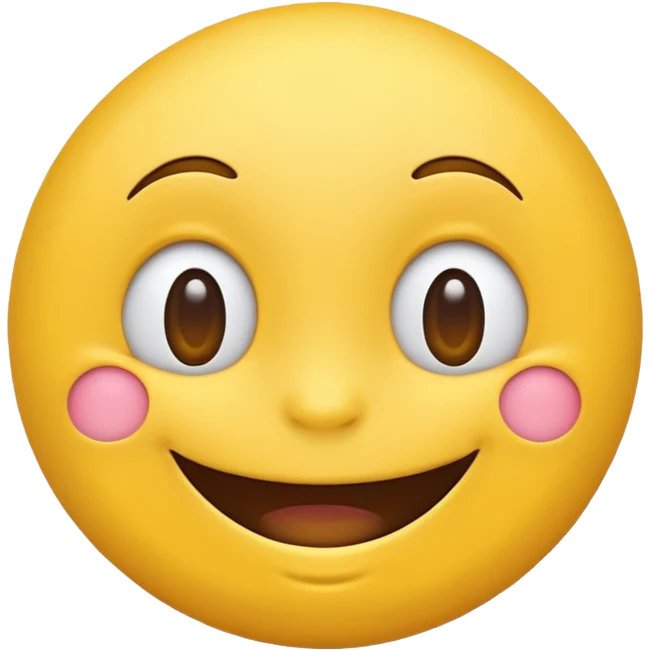make a funny cool and nice, happy emoji  emoji