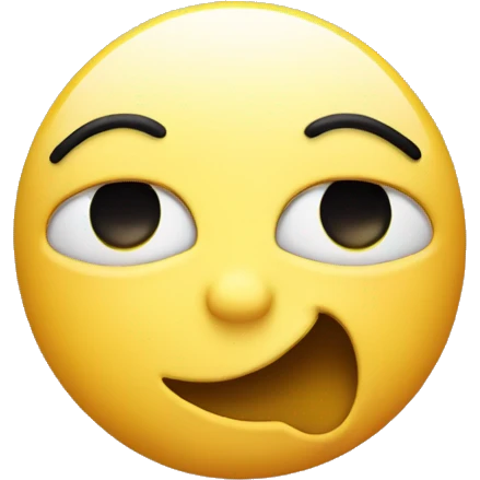 3D thinking emoji winking emoji