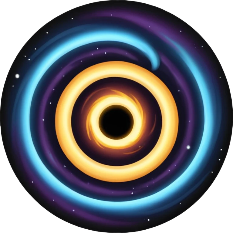 Black hole emoji