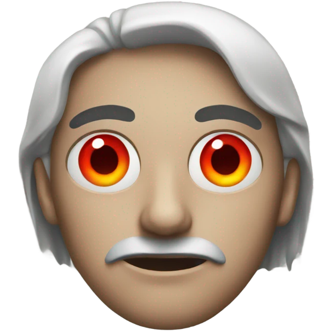 Red eyes emoji