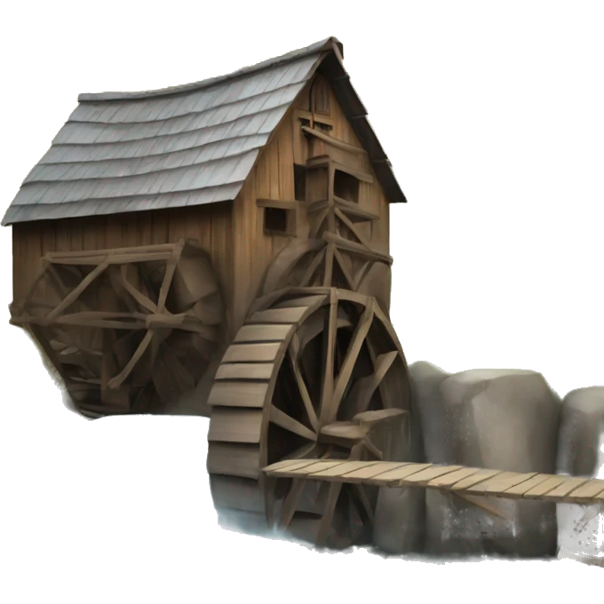 water mill emoji