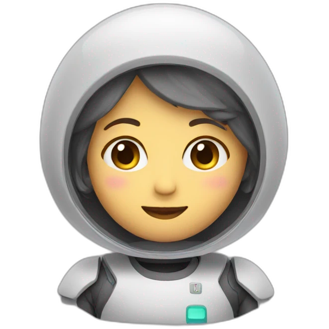 cute ai assistant emoji