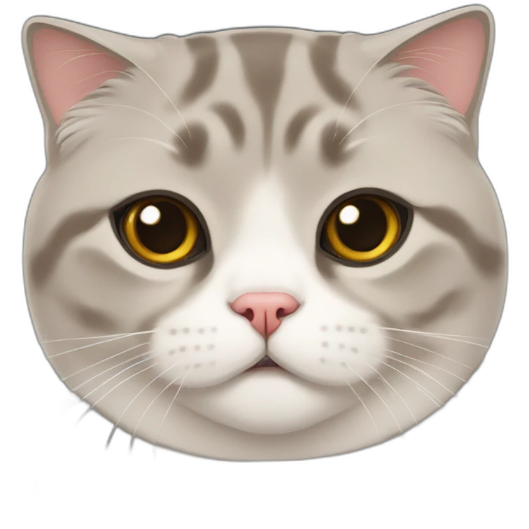 scottish fold cat emoji