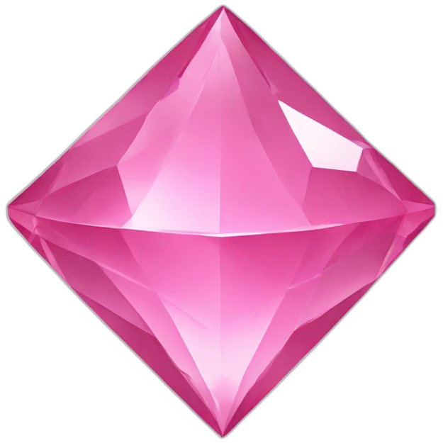 pink diamond emoji