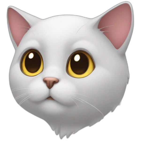 Chat câlin cœur emoji