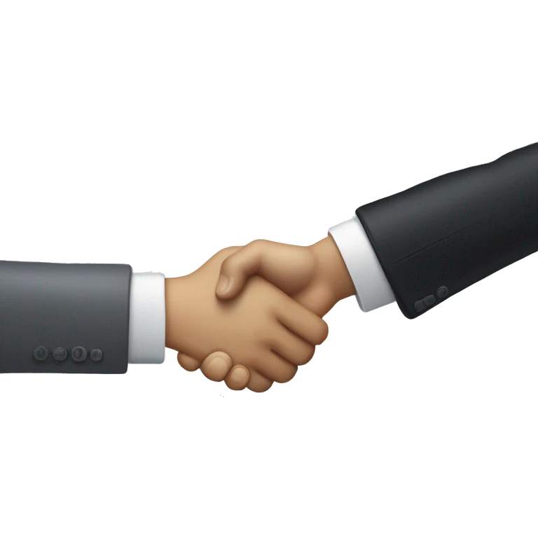 elon musk handshaking mark zuccerburg emoji